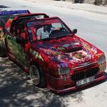 Ustalığını hayaline yansıttı, aracını Şimşek McQueen’e çevirdi