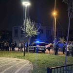 Parkta iki grup arasında kavga