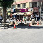 Niğde’de kaldırım onarım çalışmaları sürüyor