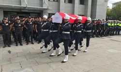 Şehit edilen polis memuru Şeyda Yılmaz için tören düzenlendi