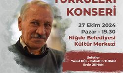 Niğde Belediyesi’nden fikret dikmen türküleri