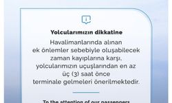 Havalimanlarında güvenlik önlemleri arttırıldı