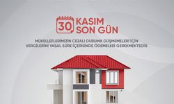 Emlak vergisi ödemelerinde son tarih 30 Kasım!