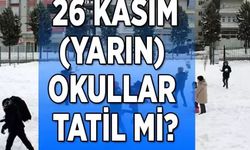 26 Kasım Niğde'de okullar tatil mi ?