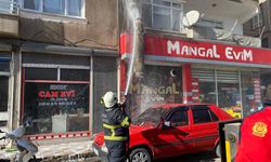 Niğde’de bir işyerindeki baca yangını korkuttu