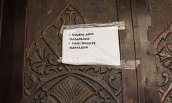 Asrın felaketinde hasar gören 6 asırlık cami, ibadete açılacağı günü bekliyor