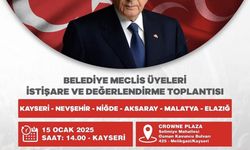 MHP Niğde  belediye meclis üyeleri iştişare toplantısına katılacak