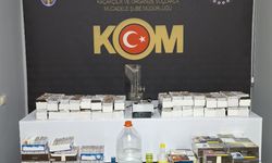 Niğde’de çok sayıda malzeme ele geçirildi