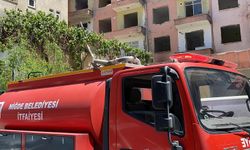 Niğde’de metruk binada yangın çıktı!