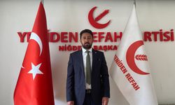Yeniden Refah Partisi Niğde İl Başkanı Gümüş: "Bu düzen artık yürümüyor