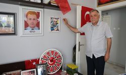 Şehit babalarının hüzünlü günü