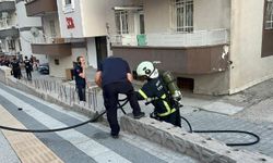 Niğde’de Apartman Dairesinde Yangın Paniği