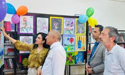 Gözükara Ortaokulu'ndan yıl sonu sergisi