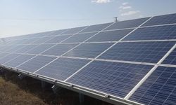 Güneş enerjisi santralinde temizlik çalışmaları tamamlandı