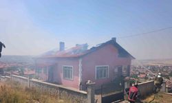 Evde bıraktığı çocukların yangın çıkardığı iddiası