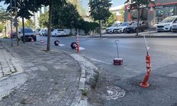 Sokakta silahlı yaralama kamerada
