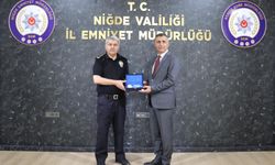 Niğde Açık Cezaevi Müdüründen veda ziyareti