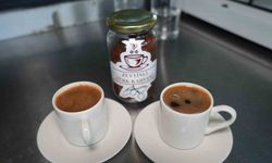 Bu da oldu işte zeytinli Türk kahvesi