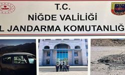 Niğde'de kablo hırsızları suçüstü yakalandı
