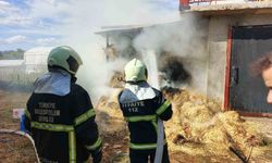 Ot balyaları yandı