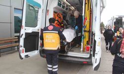 Ahırda dananın teptiği besici hastanelik oldu