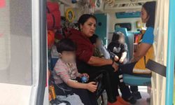 Mahsur kalan 3 küçük çocuğu kurtardılar
