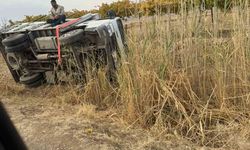 Batman’da kayan kamyonet devrildi