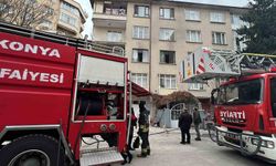 Dairedeki kombi patladı: 1 yaralı