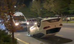 Niğde Bor Yolu’nda araç takla attı