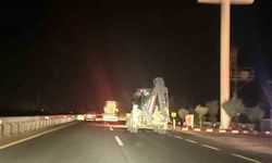 Stop ışıkları olmayan kepçe kazaya davetiye çıkardı