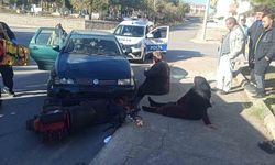 Konya’da otomobil ile motosiklet çarpıştı: 2 yaralı