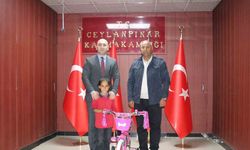 Minik kızın bayrak sevgisi takdir topladı