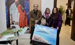 Ressam Neriman Oyman'dan Esenyurt'ta ilham veren buluşma