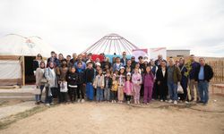 Altay köyünde "Ailem Okulum" projesiyle Kazak kültürü tanıtıldı