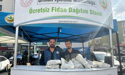 Niğde’de Milli Ağaçlandırma Günü kapsamında fidan dağıtımı