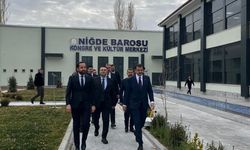 Bakan Yardımcısı Yılmaz’dan Niğde Baro Hizmet Binasına ziyaret