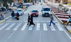 Drone denetiminde 13 araç sürücüsüne ceza