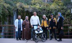 Cam kemik hastası çocuğun hayalini sağlık ekipleri gerçekleştirdi