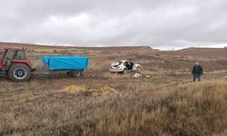 Otomobil şarampole yuvarlandı: 2 yaralı