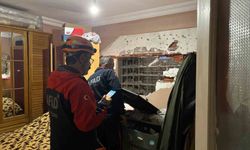 Dairenin zili çalınca yatak odasının yıkıldığını öğrendi