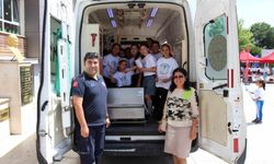 475 bin çağrıda 104 bin hastaya ambulans hizmeti verildi
