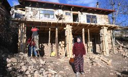 Yaşlı kadının 70 yıllık evi daha güvenli bir yuvaya dönüştürüldü