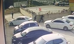 Okul bahçesine yorgun mermi düştü