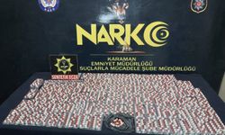 2 bin 721 adet sentetik hap ele geçirildi