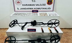 334 adet tarihi sikke ele geçirildi: 4 tutuklama