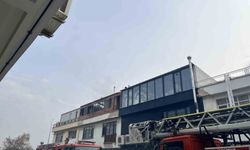 Şeker imalathanesinin kazan dairesinde yangın paniği