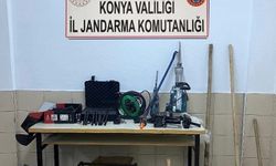 Kaçak kazı yapan 8 kişi yakalandı