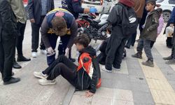 Liseli öğrencilerin motosiklet gezintisi hastanede son buldu: 3 yaralı