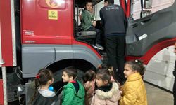 Öğrenciler yangın eğitimiyle bilinçlendi
