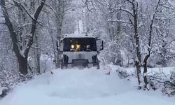 Yoğun kar nedeni ile bazı yollar ulaşıma kapandı